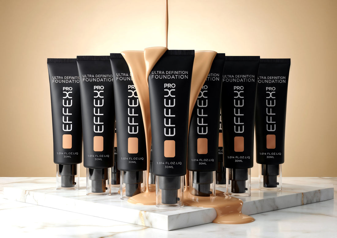 “HD liquid foundation by Pro Effex designed for flawless coverage on Indian skin tones”