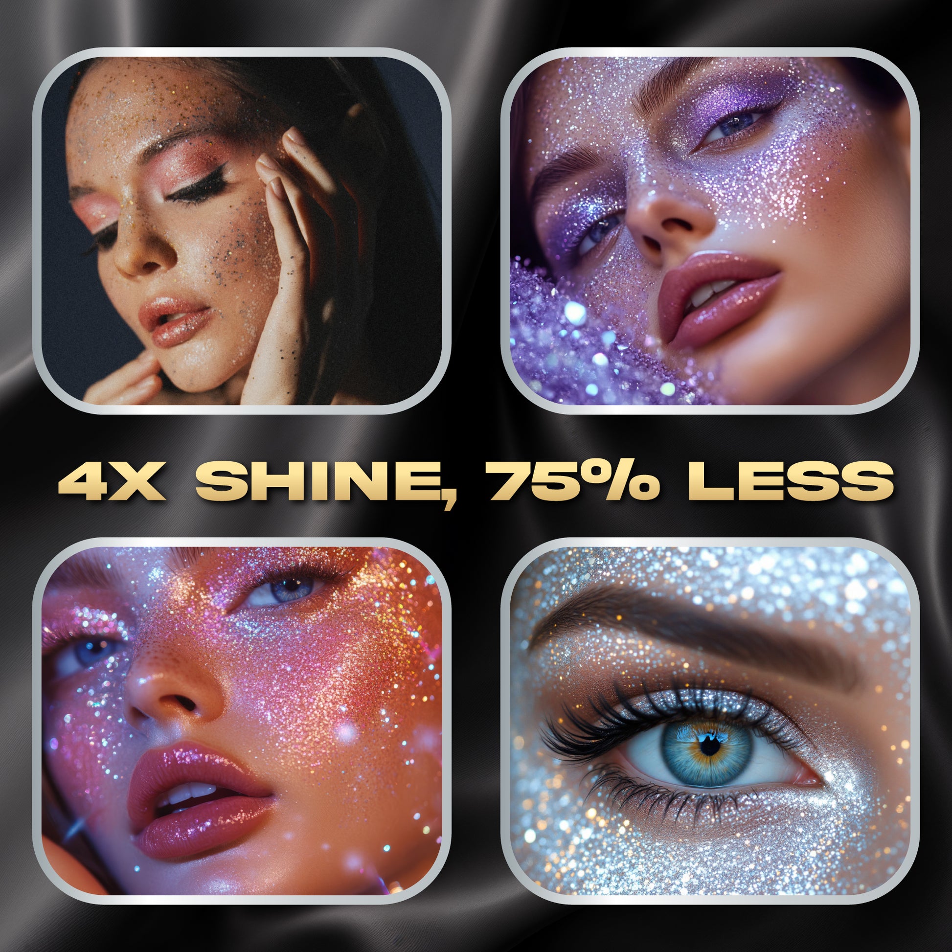 Pack of 4 (Gratitude, Wishlist, Silver, Fusion)