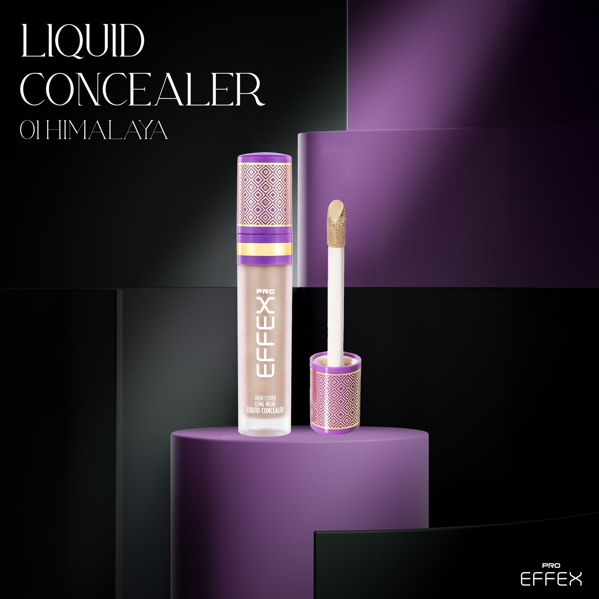 Pack of 4 - High Cover Liquid Concealer