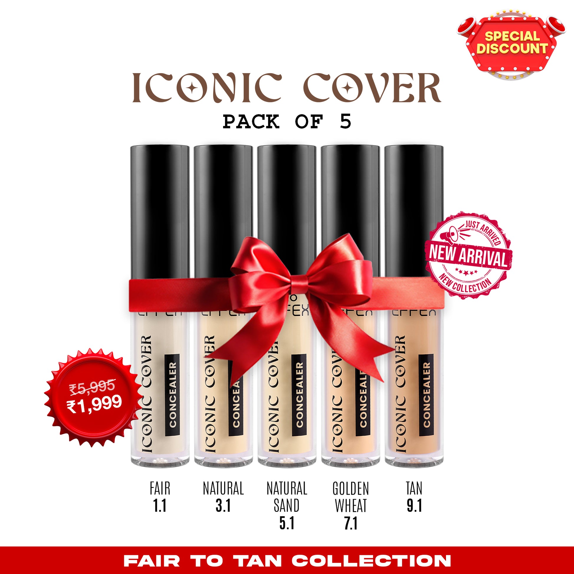THE ICONIC 5™ – FAIR TO TAN