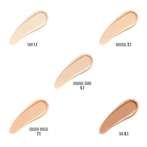 Full Coverage Concealer Pack of 5 - Fair to Tan