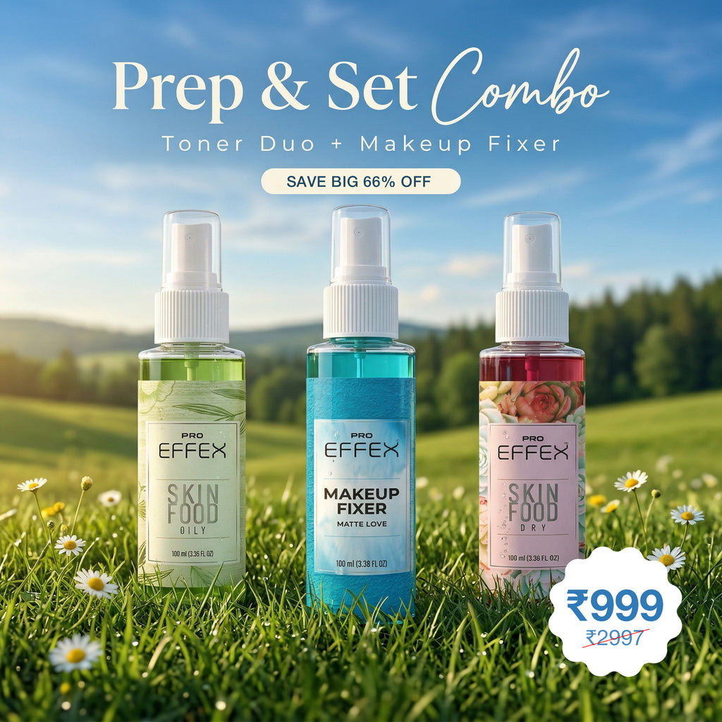 Prep & Set Combo - Toner Duo + Makeup Fixer
