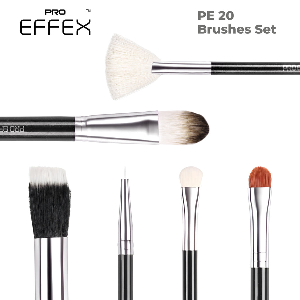 PE-20 Makeup Brushes