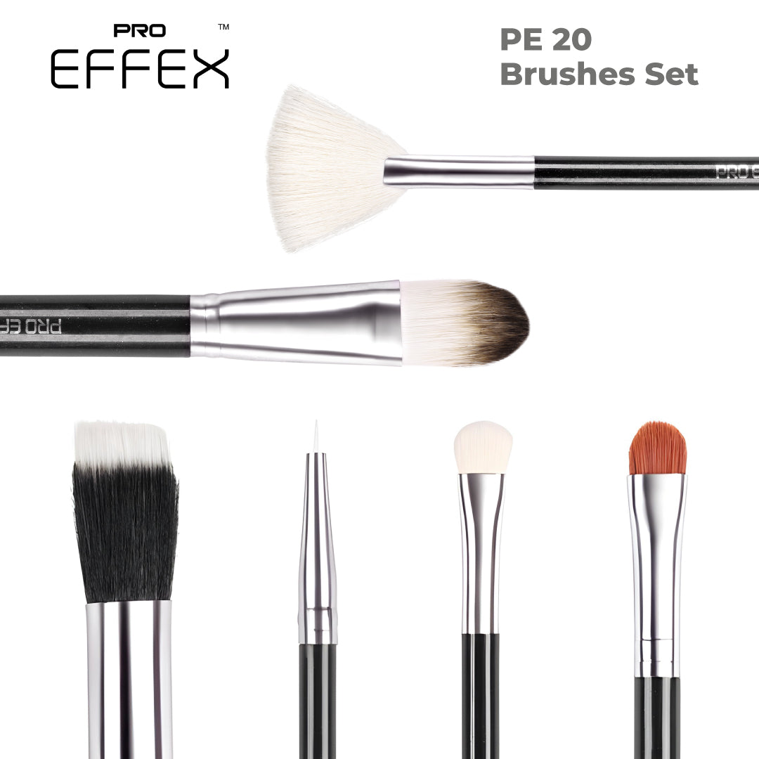 PE-20 Makeup Brushes