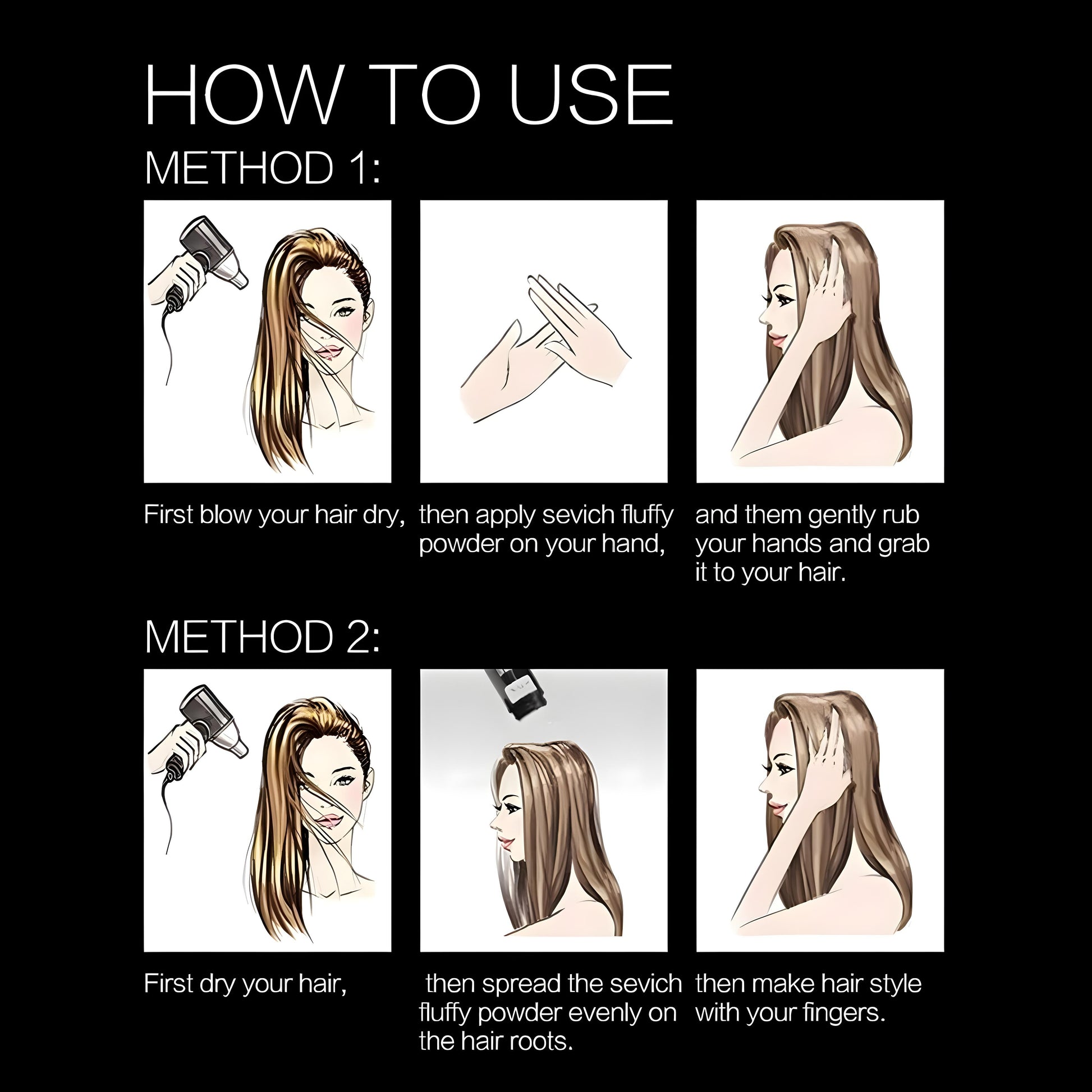 Hair volume powder by CATBURY