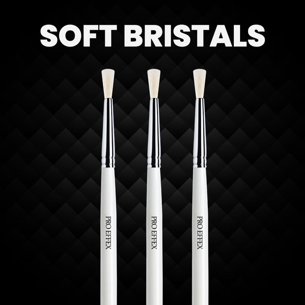 Tapered Brush In Real Hair Brush (No 0015)