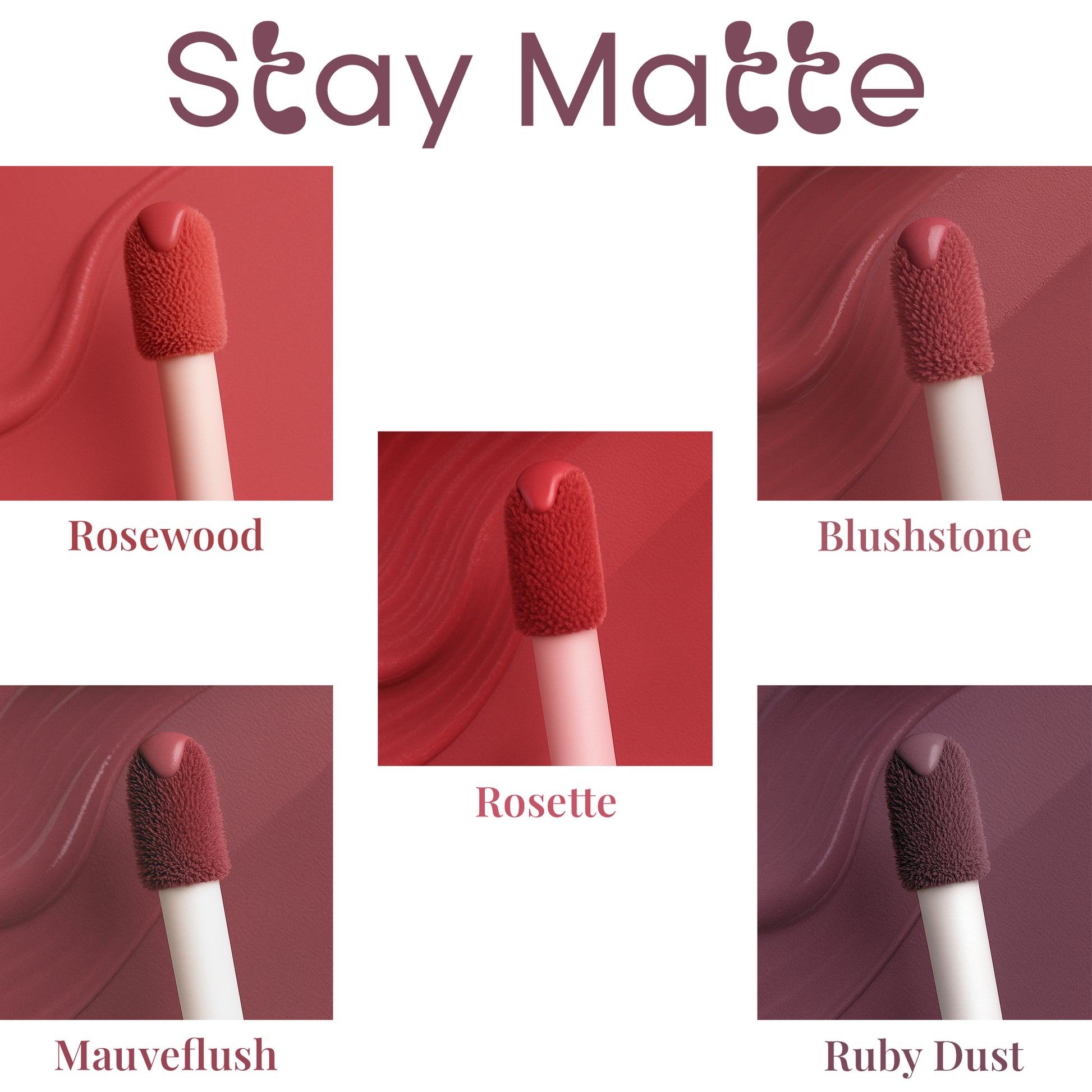 Stay Matte - Cherry Blossom (Pack of 5)