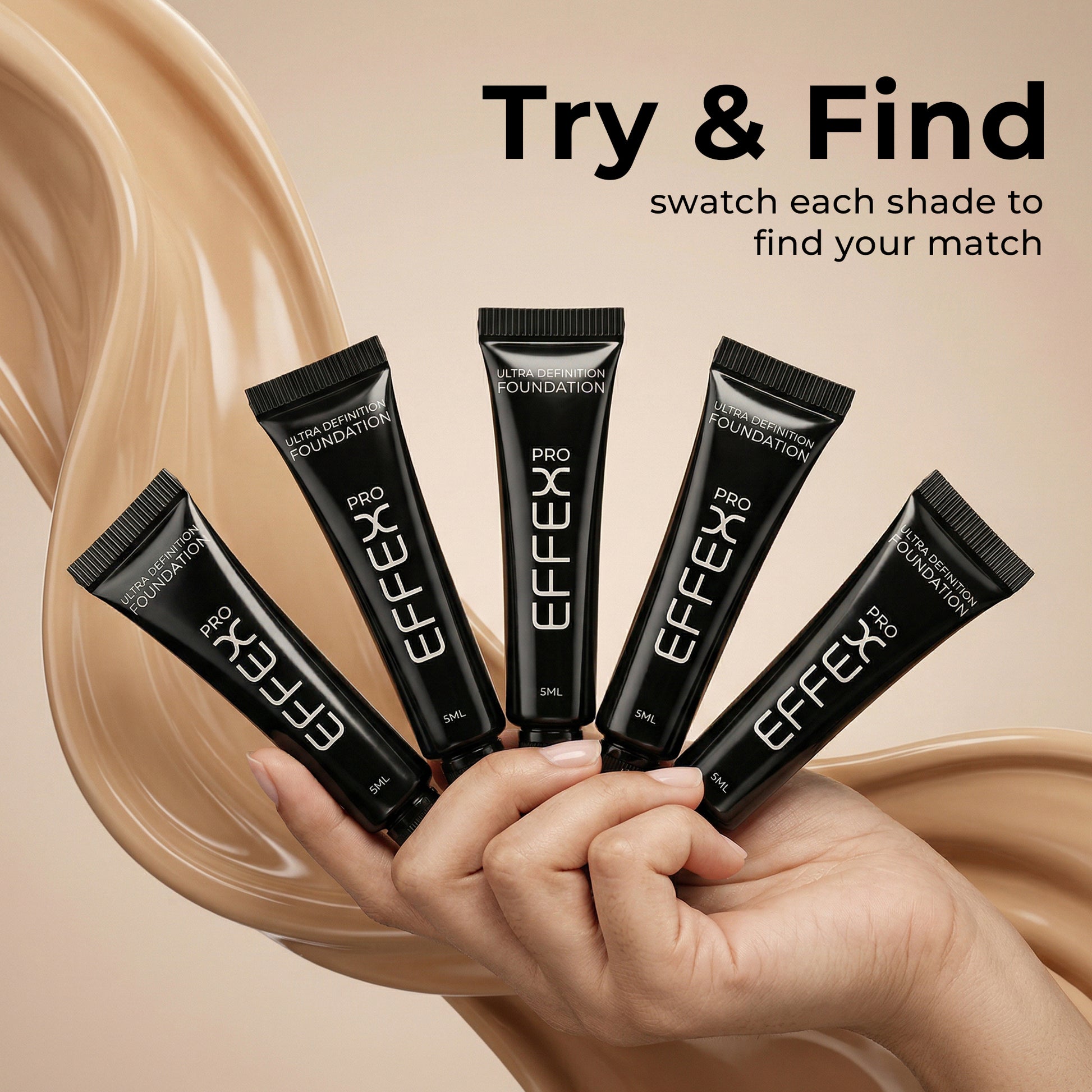 Ultra Definition Foundation Discovery Kit (Light to Medium Skin Tones)