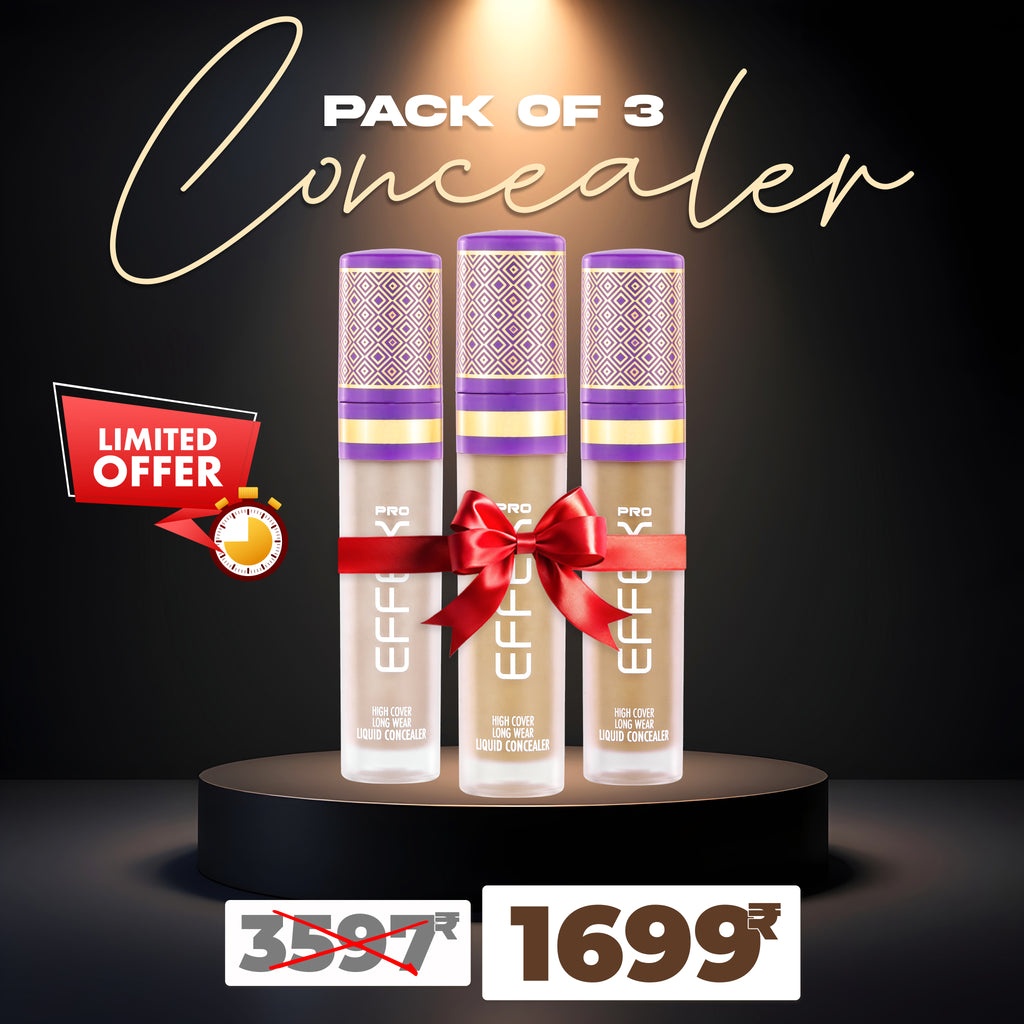 Pack of 3 - High Cover Liquid Concealer