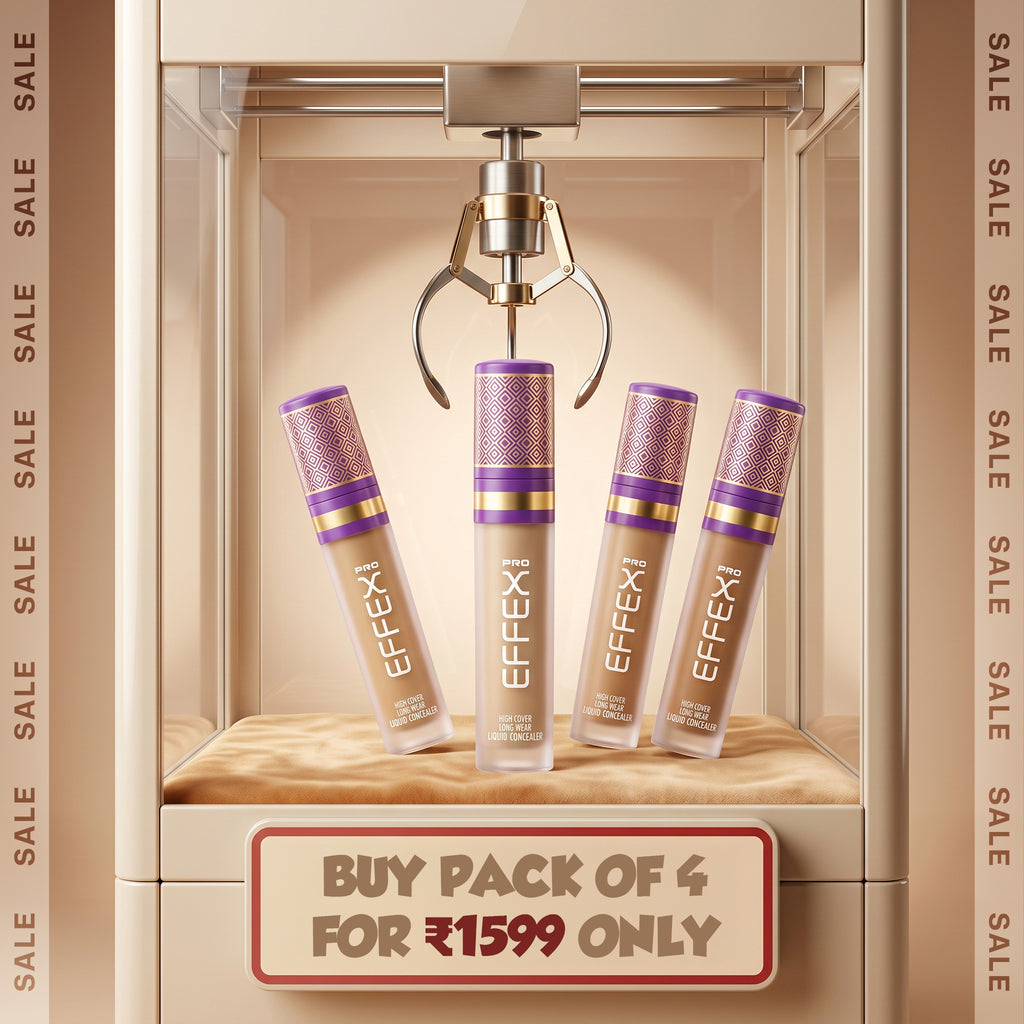 Pack of 4 - High Cover Liquid Concealer