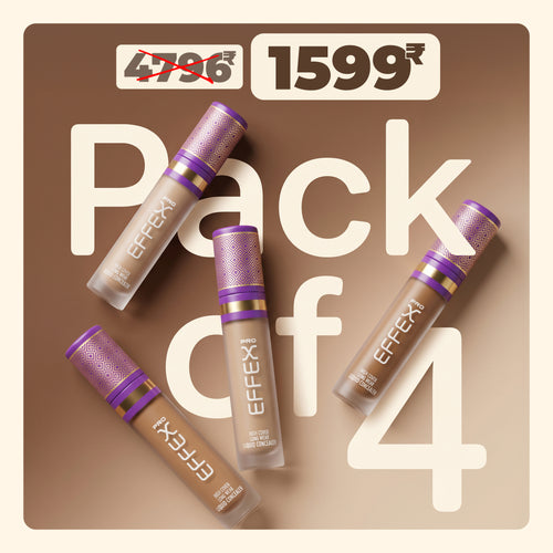 Pack of 4 - High Cover Liquid Concealer