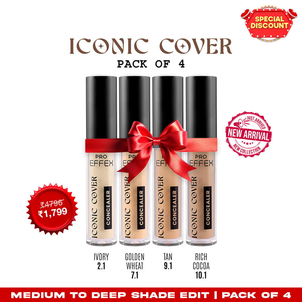 Medium to Deep Shade Edit | Pack of 4