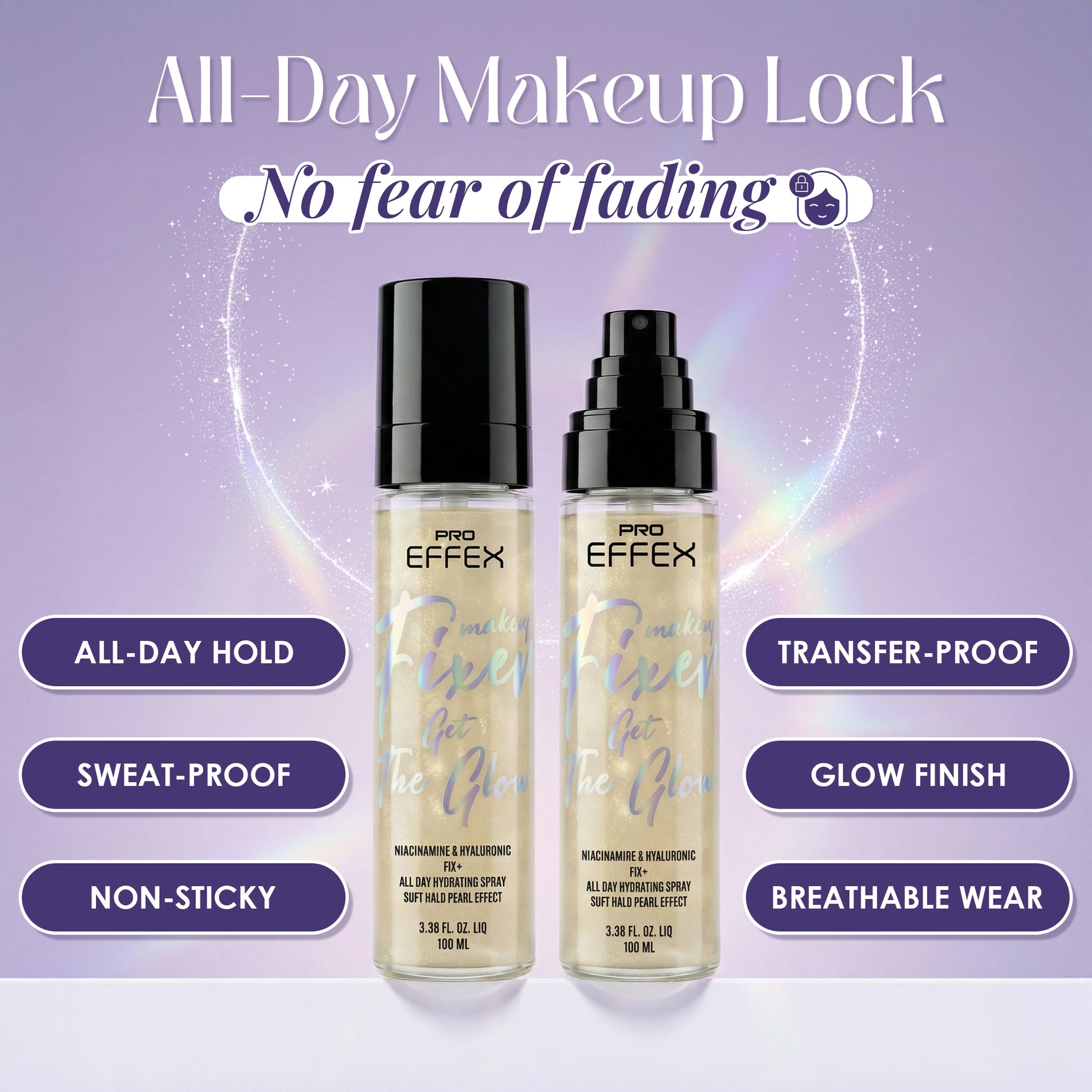 Make Up Fixer - Get That Glow, 100ml