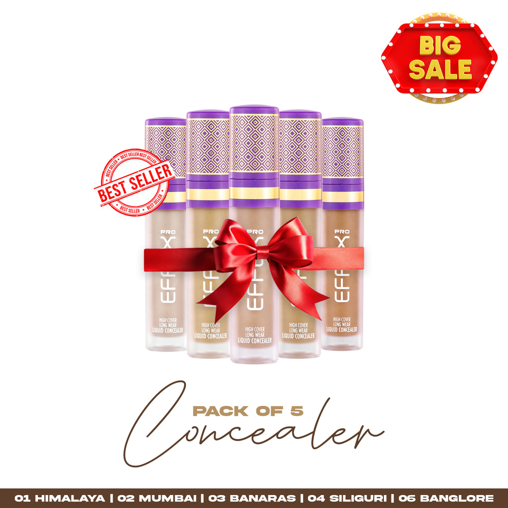 Pack of 5 - High Cover Liquid Concealer