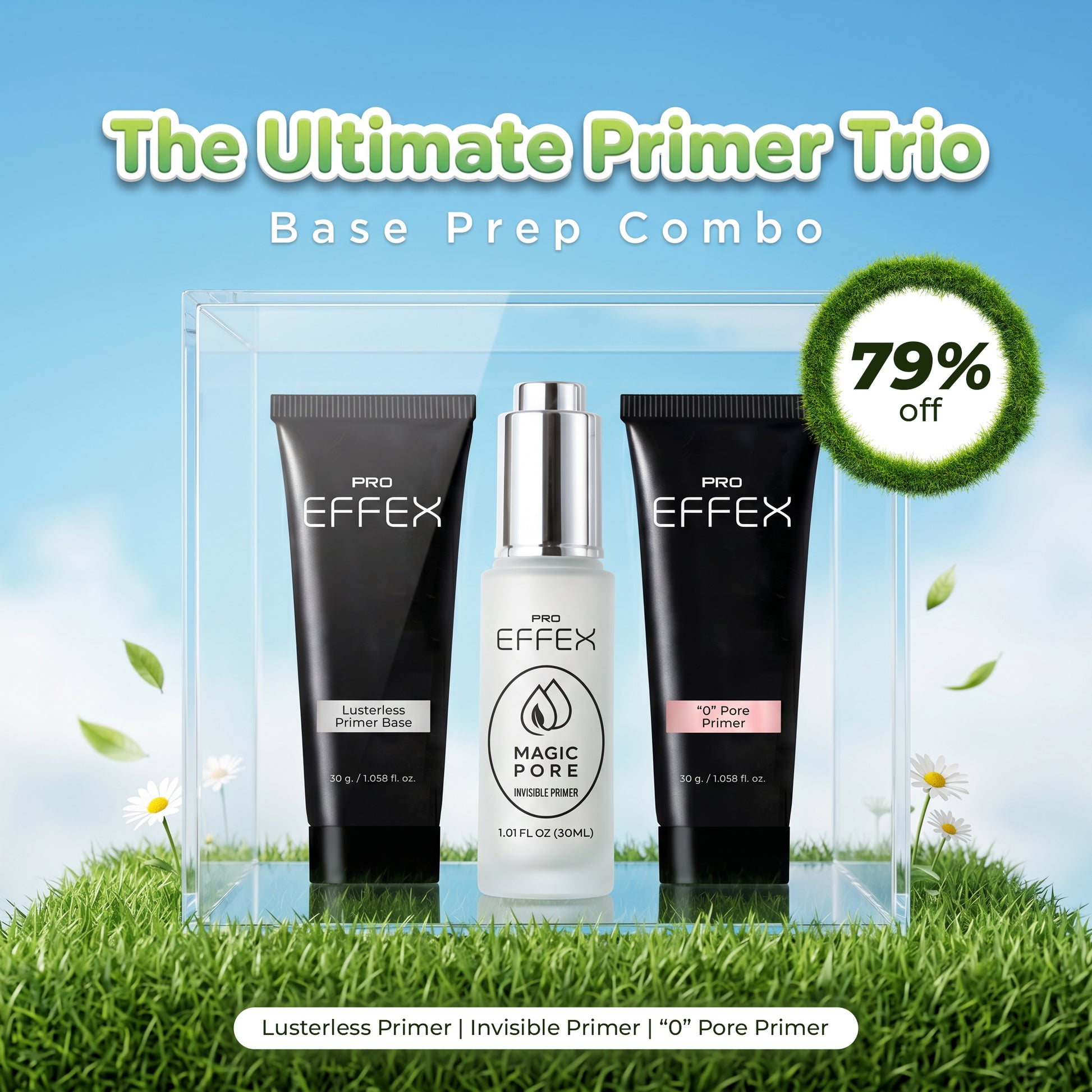 The Ultimate Primer Trio - Base Prep Combo