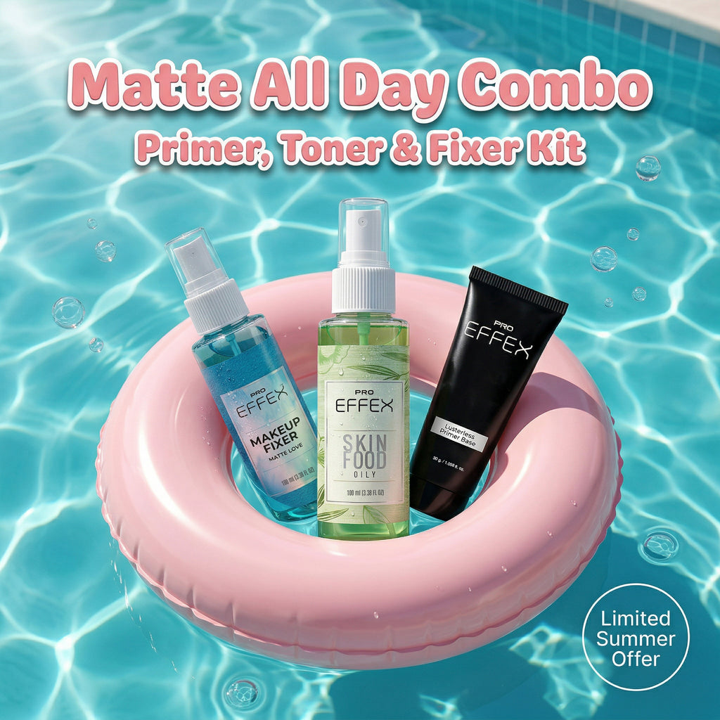 Matte All Day Combo - Primer, Toner & Fixer Kit