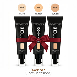 UD Foundation Trio – Light Blend (UD02/05/08)