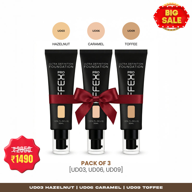 UD Foundation Trio - Medium Blend (UD03/06/09)